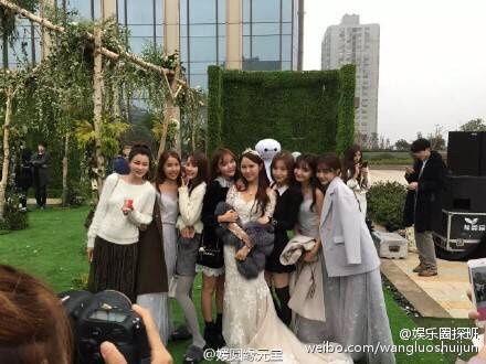 结婚网红大合照,一场视觉盛宴的甜蜜见证